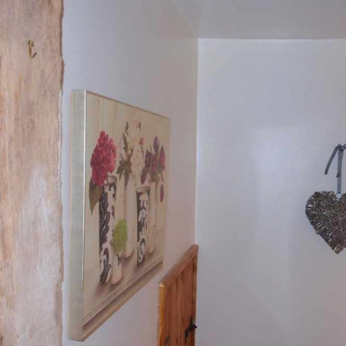 Decoration inside Self Catering Family Farm Cottage at Heath Farm in Craven Arms Shropshire