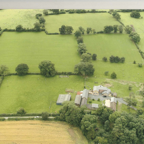 Aerial Views of Upper Heath Farm, Shropshire