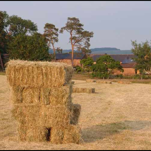 Hay Barrels at Upper Heath Farm Self Catering Accommodation for Families in Shropshire