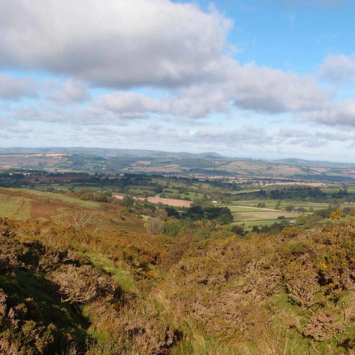 Views of the South Shropshire Hills